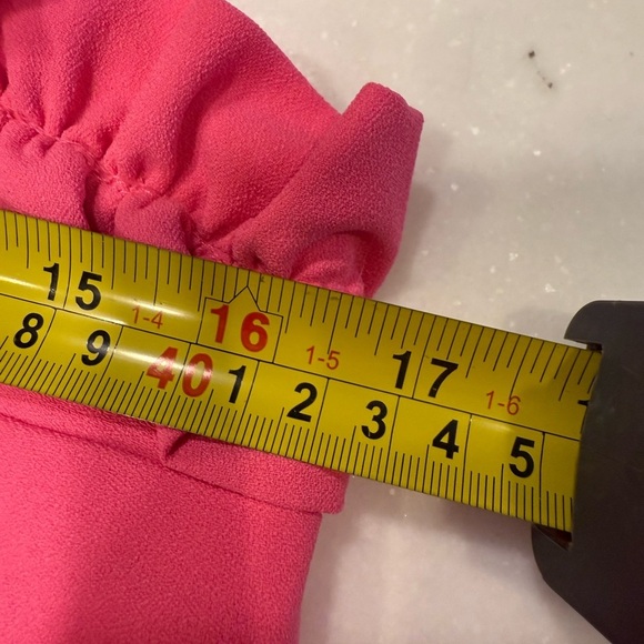 Lilly Pulitzer Women’s Outfit Callahan Shorts Sz 2 & Pink Ruffle Top XXS - Picture 11 of 15